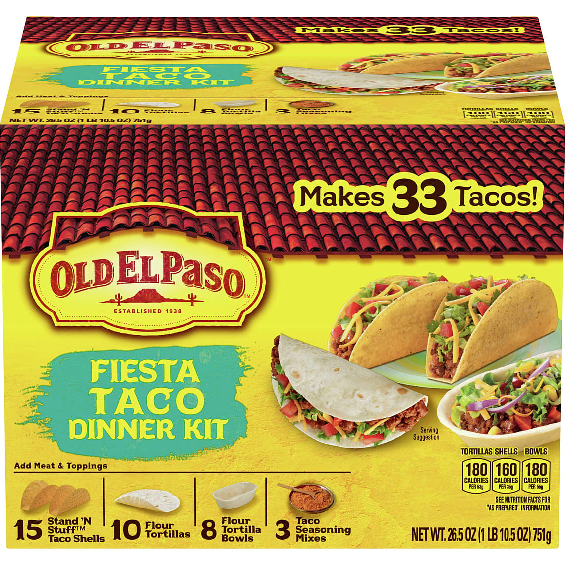 Old El Paso Fiesta Taco Dinner Kit